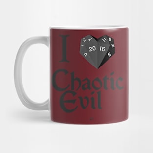 I roll Chaotic Evil Mug